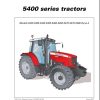 Massey Ferguson Tractor 5400 Series Operator Manual 4315779M2 1