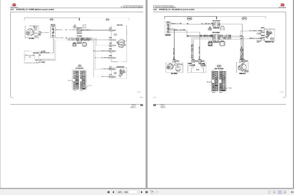 Massey Ferguson Tractor 5420 to 5480 Technician Service Book 4346406M2 2