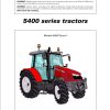 Massey Ferguson Tractor 5450 Dyna4 Operator Manual 4373021M1 1