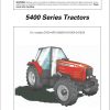 Massey Ferguson Tractor 5460SA 5470SA 5475SA Operator Manual 1