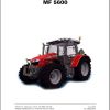 Massey Ferguson Tractor 5608 to 5613 Workshop Service Manual 7060133M3 1