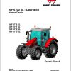 Massey Ferguson Tractor 5710SL to 5713SL Dyna 4 6 Operation Manual 1