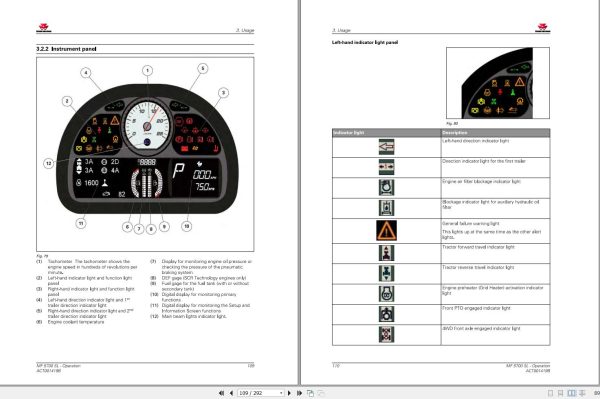 Massey Ferguson Tractor 5710SL to 5713SL Dyna 4 6 Operation Manual 2