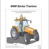 Massey Ferguson Tractor 6445 to 6480 Dyna6 Operator Manual 3378776M1 1