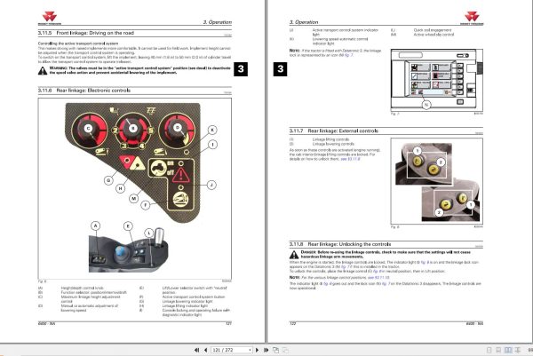 Massey Ferguson Tractor 6465 6475 6480 Dyna6 Operator Manual 2