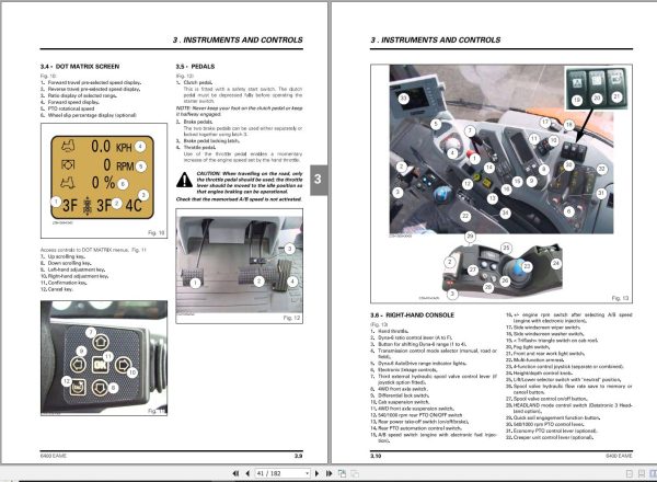 Massey Ferguson Tractor 6465 6475 6480 Operator Manual 4315581M1 2
