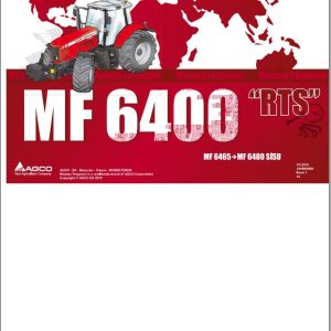 Massey Ferguson Tractor 6465 6475 6480 SISU Repair Time Schedule 4346834M1 1