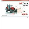 Massey Ferguson Tractor 6485 6490 6495 6497 6499 Repair Time Schedule 4315840M1 1