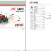 Massey Ferguson Tractor 6485 to 6499 Repair Time Schedule 4315840M1 1
