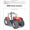 Massey Ferguson Tractor 6497 6499 Operator Manual 1