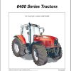 Massey Ferguson Tractor 6497 6499 Operator Manual 3378530M2 1