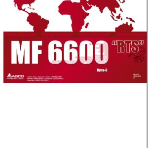 Massey Ferguson Tractor 6613 to 6616 Dyna 6 Repair Time Schedule 7060844M2 1