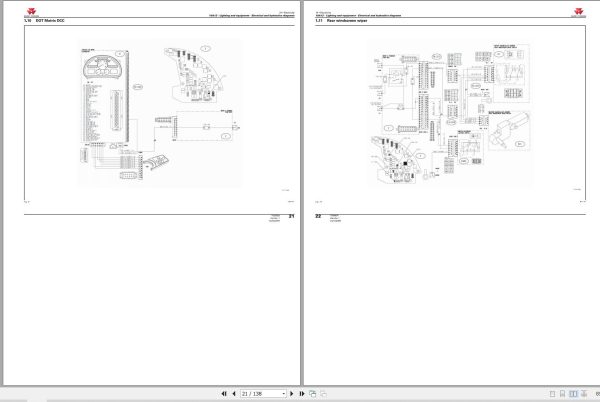 Massey Ferguson Tractor 7400 Series Workshop Service Manual 3378553M7 3