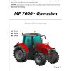 Massey Ferguson Tractor 7615 7616 7618 Dyna 6 Operation Manual 1