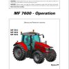 Massey Ferguson Tractor 7615 7616 7618 Dyna VT Operation Manual 1