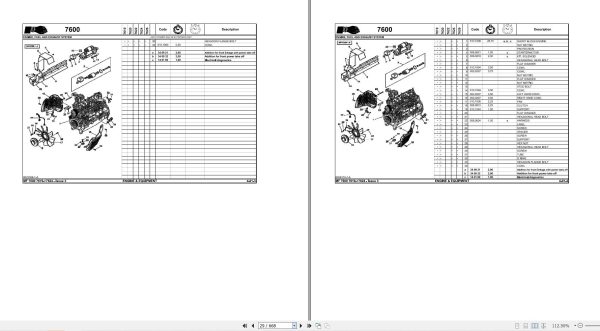Massey Ferguson Tractor 7619 7620 7622 7624 7626 Dyna 6 Repair Time Schedule 2
