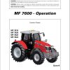 Massey Ferguson Tractor 7619 7620 7622 7624 Operation Manual 4373852M1 1