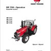 Massey Ferguson Tractor 7714 7715 7716 7718 Dyna 4 6 Operation Manual ACT001031B 1