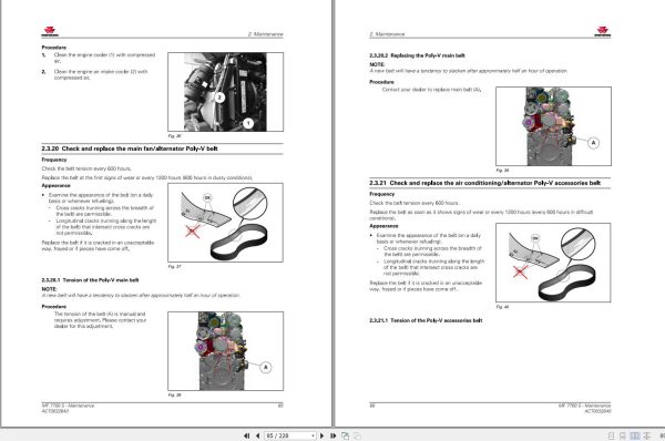 Massey Ferguson Tractor 7720S 7722S 7724S 7726S Dyna 6 Operator Manual ACT0032640 2