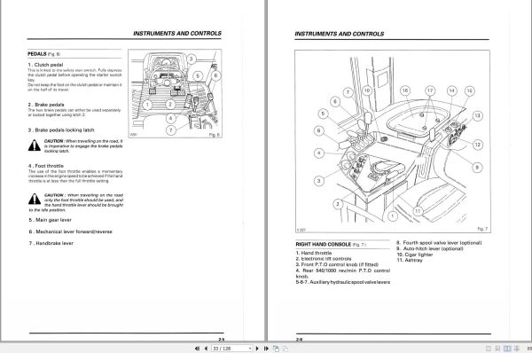 Massey Ferguson Tractor 8110 to 8160 Operator Manual 3378020M5 2
