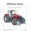 Massey Ferguson Tractor 8450 8460 8470 8480 Dyna VT Operator Manual 3378886M1 1