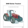 Massey Ferguson Tractor 8450 8460 8470 8480 Operator Manual 3378486M2 1