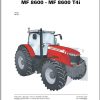 Massey Ferguson Tractor 8600 8600T4i Series Workshop Service Manual 4346908M3 1