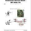 Massey Ferguson Tractor 8600 T4i Technician Service Book 4346908M3 1