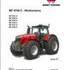 Massey Ferguson Tractor 8727S to 8740S Operator Manual ACT0045020 1