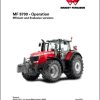 Massey Ferguson Tractor 8730 8732 8735 8737 Operation Maintenance Manual 1