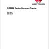 Massey Ferguson Tractor GC1723E GC1725M Operator Manual ACW7152790 1
