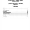 Massey Ferguson Tractor GC2400 to GC2610 Workshop Service Manual 4283093M1 1