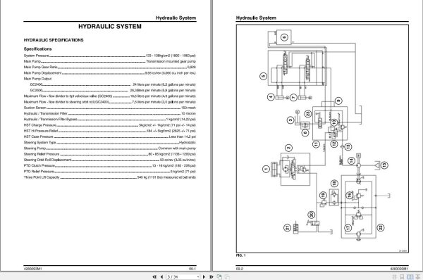 Massey Ferguson Tractor GC2400 to GC2610 Workshop Service Manual 4283093M1 2
