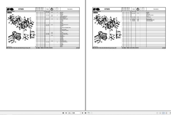 Massey Ferguson Tractor MF 6700S Series Dyna 6 Repair Time Schedule ACT0031450 2