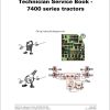 Massey Ferguson Tractor MF 7400 Series Technician Service Book 4346434M2 1