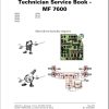 Massey Ferguson Tractor MF 7600 Series Technician Service Book 4373228M4 1