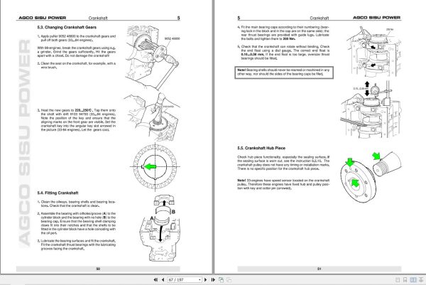 Massey Ferguson Tractor MF 7600 Series Workshop Service Manual 4373215M3 2