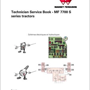 Massey Ferguson Tractor MF 7700S Series Workshop Service Manual ACT0043130 1