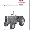 Massey Ferguson Tractor MF300 Operator Manual ACT002168B 1