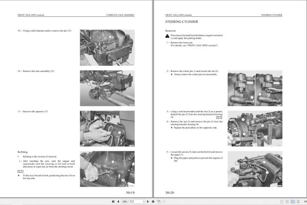 Massey Ferguson Tractor MF3400 S Workshop Manual 1857670M1 2