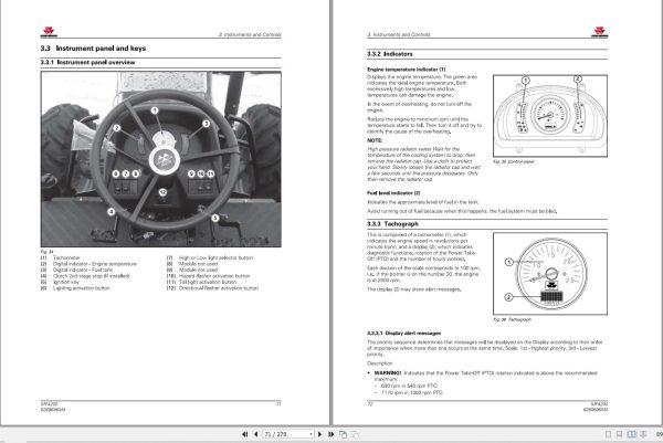 Massey Ferguson Tractor MF4200 Operator Manual 2