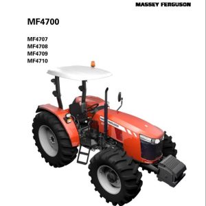Massey Ferguson Tractor MF4707 MF4708 MF4709 MF4710 Workshop Service Manual ACT000899D 1
