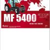 Massey Ferguson Tractor MF5460 MF5470 MF5480 SISU Repair Time Schedule 7060020M1 1