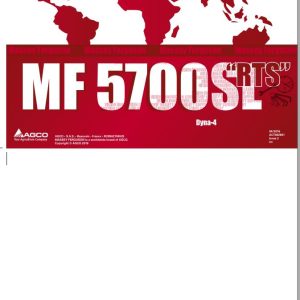 Massey Ferguson Tractor MF5700SL Repair Time Schedule ACT002601 1