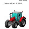 Massey Ferguson Tractor MF5700SL Series Workshop Manual ACT0021490 ES 1