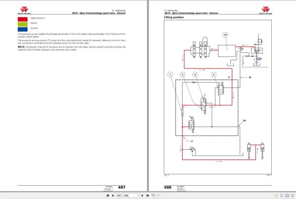 Massey Ferguson Tractor MF7600 Series Workshop Service Manual 4373215M3 2