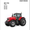 Massey Ferguson Tractor MF7700 Series Operator Manual ACW2071610 PT 1