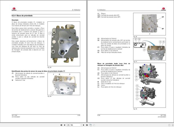 Massey Ferguson Tractor MF7700 Series Workshop Manual ACW3629800 PT 2