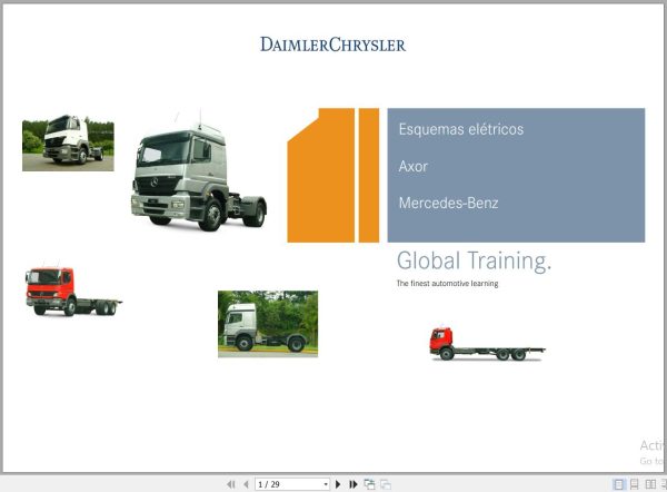 Mercedes Benz Axor Electrical Wiring Diagram 1