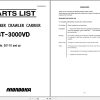 Morooka Rubber Crawler Carrier Parts Manual Collection 1